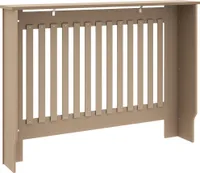 vidaXL Heizkörperverkleidung 112x19x81,5 cm MDF