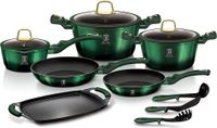 Berlinger Haus I-Rose Set 2 Bratpfannen 1 Grillpfan Produktbild-Vorschau 9