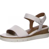 Tamaris sandalette Damen Sandalette in Weiß, Größe 40