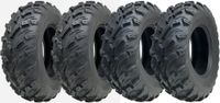 25x10.00-12 & 25x8.00-12 ATV-Reifen 4Ly P3080 Obor Pinacle Road Legal (Set von 4)