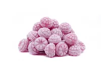 Himbeer Bonbons 120g| Himbeeren Fruchtbonbons | Himbeerdrops | Himbeer-Bonbons | Fruchtbonbons mit Himbeergeschmack | Himbeerbonbons | Früchte Bonbons