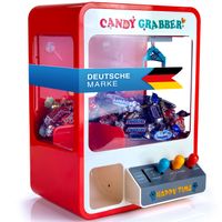Candy Grabber Supreme - Süßigkeitenautomat Süßigkeiten Greifautomat Greifer Spielautomat mit USB-Kabel