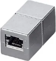 Equip RJ45 Kupplung 1-1 Cat6  geschirmt Polybeutel
