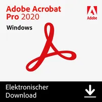 Adobe Acrobat Pro 2020 | Mehrsprachig | Windows | Vollversion | Download-Version