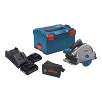 Bosch GKT 18V-52 GC Professional akumulátorová ponorná pila 18 V 140 mm BITURBO Brushless + 2x ProCore akumulátor 4,0 Ah + nabíječka + modul připojení + L-Boxx