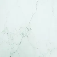 vidaXL Tischplatte Weiß 50x50 cm 6 mm Hartglas in Marmoroptik - Tischplatte - Tischplatten - Ersatztischplatte - Ersatztischplatten