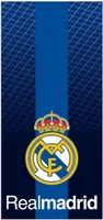 Real Madrid Junior Strandtuch 70x140 cm Mikrofaser
