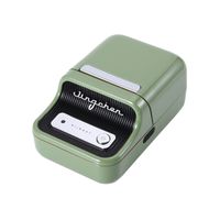 Niimbot B21 Prenosná termálna tlačiareň štítkov s bezdrôtovým pripojením Bluetooth RFID Smart Recognition na označovanie odevov a šperkov čiarovými kódmi Tlač cien, avokádovo zelená
