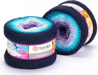 Yarn Art Flowers 254 Blue Purple Strickgarn