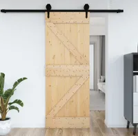 vidaXL Drzwi NARVIK 70x210 cm lite drewno sosnowe