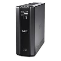 APC Back UPS PRO USV 1200VA Leistung - BR1200G-GR - inkl. 150.000 Euro Geräteschutzversicherung (6-Schuko Ausgänge, Stromsparfunktion, Multifunktionsdisplay)