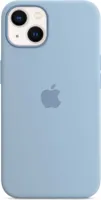 iPhone 13 Silikon Case mit MagSafe - Dunstblau