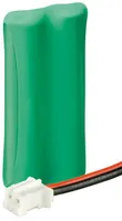 Goobay 73978 2x AAA (Micro)/HR03 - 650 mAh, zelená - zástrčka Hirose, nikl-metal hydridová baterie (NiMH), 2,4 V