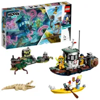 Lego Hidden Side 70419 Wrak Łodzi Rybackiej Statek