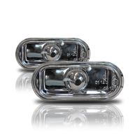 2x Premium Seitenblinker in Klarglas für VW Passat 3B 3BG B5 Polo 6N 6N2 9N Lupo Fox Golf 4 Bora