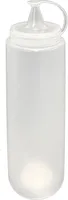 Soßenspender Kunststoff 700 ml Ketchup Senf Mayo Quetschflasche Dosierflasche Soßenflasche Saucenspender