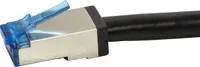 LogiLink Outdoor PE Patchkabel CAT.6A S/FTP, schwarz, 10,0m