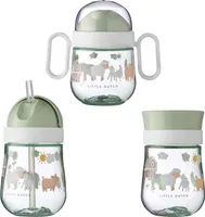 Mepal MIO Trinklernbecher Set 3-teilig Little Farm