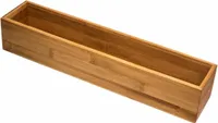 Aufbewahrungsbox aus Bambus, 38 x 8 cm