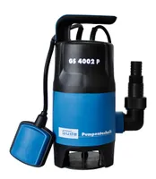 Belko® JP400-D2 Schmutzwasserpumpe mit integriertem Schwimmer-schalter  Tauchpumpe mit Griff - 8000 L/h, 5m Förderhöhe, Ø30mm Partikel, 7m Kabel,  IPX8