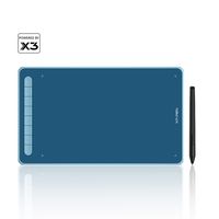 10 x 6 Zoll Zeichentablett XP-PEN Deco Fun L Grafiktablett Stift mit 8192 Druckstufen& 60 Grad Tilt Drawing Tablet für Home Office und E-Learning mit Gratissoftware Blau 