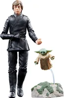 Hasbro Star Wars The Black Series Luke Skywalker Und Grogu Figur Schwarz  Schwarz One Size