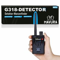 G318-DETECTOR Super Tracker GPS Wanzen Detektor Wanzenfinder Handy Cam Wifi Funk