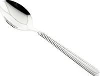Almina 6 Tlg. Teelöffel-Set in Silber 18/10 aus Chrom-Edelstahl mit Motiv