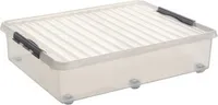 pojemnik do przechowywania Sunware 60,0 l przezroczysty, metalowy 50,0 x 80,0 x 20,0 cm