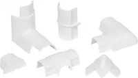 D-Line Design Kabelkanal Zubehör-Set 30x15mm weiß, 10-teilig