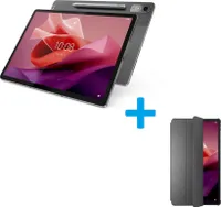 Tab P12, Grau, 12,7 Zoll, 8 GB, 128 GB + Tab P12 Folio Case, grau