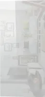 Fenix Infrarotheizung ECOSUN Spiegel 500 Watt (120 x 40 x 4,1cm), für Bad, Wohnraum, Schlafzimmer - Oberfläche aus Glas