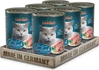 LEONARDO Cat ¦ Reich an Seefisch - 6 x 400g ¦ nasses Katzenfutter in Dosen