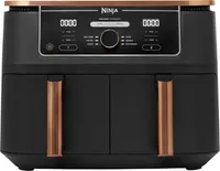 Dvouzónová bronzová horkovzdušná fritéza Ninja AF400EUDBCP Foodi Max