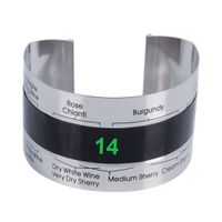 Armband Thermometer Traube Rotweintemperatursensor für Bierhausbrauen