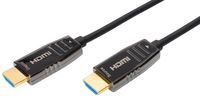 DIGITUS HDMI AOC Hybrid Glasfaserkabel UHD 8K 20 m schwarz