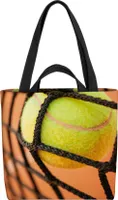 VOID Tennis Tennisball Netz Tasche 33x33x14cm,15l Einkaufs-Beutel Shopper Einkaufs-Tasche Bag