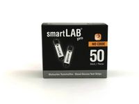 smartLAB pro Blutzuckerteststreifenbox mit 50 Teststreifen für smartLAB pro Blutzuckermessgeräte