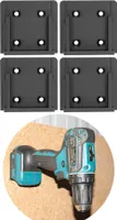 4x Halter für Makita Gerätehalter Maschinenhalter Wandhalter Halterung 18V