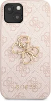 Guess 4G Metal Logo Case für IPhone 13, pink