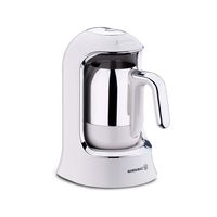 Korkmaz Kahvekolik Mokkamaschine Kaffeemaschine Vanilla Chrom A860-12