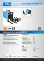 Elektrodová Zváračka Ge 145 W 20001