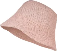styleBREAKER Damen Fischerhut aus luftig gewebtem Papierstroh, Faltbarer Knautschhut, Sonnenhut, Bucket Hat 04025032