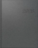 2026 Rido Buchkalender Chefplaner A5 grau