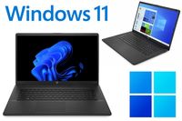 Laptop 17 Zoll HP 17-CN - Dual Core - 16GB RAM - 1000GB SSD - Windows 11 Pro + Office 2019 Pro