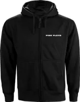 Pink Floyd - Hoodie mit durchgehendem Reißverschluss Logo für Damen RO177 (L) (Schwarz)