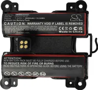 vhbw Akku kompatibel mit Bose 071478, 078068 Lautsprecher Boxen Speaker (2600 mAh, 7,4 V, Li-Ion)
