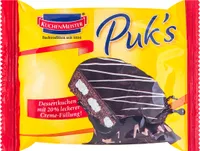 KuchenMeister Puks ciasto deserowe biszkoptowe z nadzieniem śmietankowym 62g