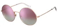 Levi's sonnenbrille 1011/S Damen Kat. 3 rund Stahl roségold/rosa