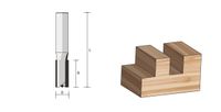 FAMAG Nutfräser mit Stirnschneide HM 8x32x63mm, Schaft 8mm - 3167.008